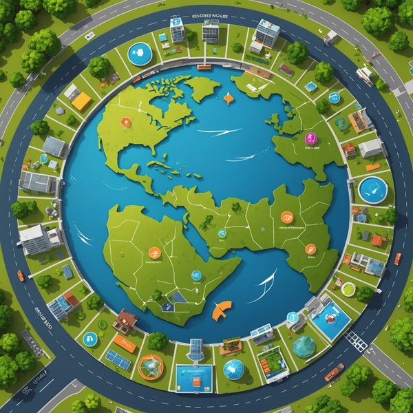 Comment un jeu de simulation de gestion de ressources peut-il enseigner les principes de l'économie circulaire?